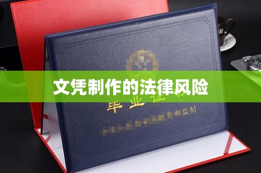 柯坪文凭制作的法律风险
