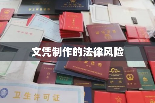 柯坪文凭制作的法律风险