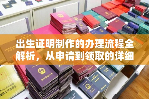 柯坪出生证明制作的办理流程全解析，从申请到领取的详细指南