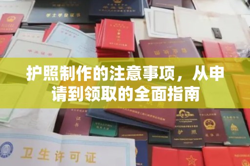 柯坪护照制作的注意事项，从申请到领取的全面指南