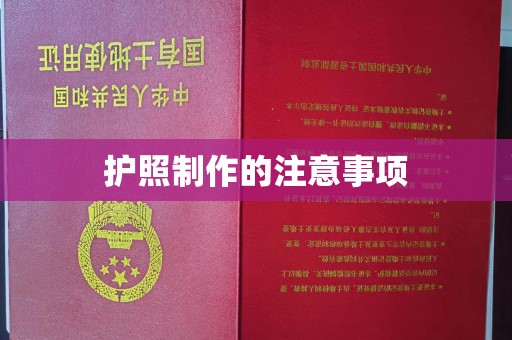柯坪护照制作的注意事项